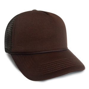 Casquette Trucker en Mousse Premium en Gros, Impression et Broderie Personnalisées du Logo, Casquettes Hiblan Unies à 5 Panneaux, Casquette de Pêche Tendance - Product Image 4