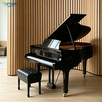 Panneaux acoustiques flexibles ultra-minces 3+5, panneaux acoustiques incurvés, panneaux acoustiques en bois pour la réduction du bruit, pour centre commercial, salle de conférence, hôtel