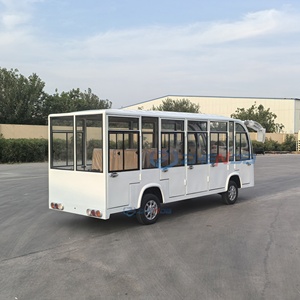 Double Head Bus High Quality <b>Passenger</b> Shuttle Electric City 72v Sightseeing Electric Bus School Bus - Product Image 5