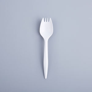 ช้อนส้อมพลาสติกแบบใช้แล้วทิ้ง ยี่ห้อ FULING บรรจุภัณฑ์แยกชิ้น ทำจากวัสดุ PP สำหรับผลไม้ - Product Image 2