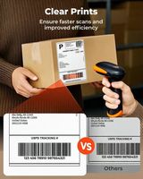 Label Pengiriman Termal Langsung 4x6 Bebas BPA BPS Stiker Lipat Kertas Transparan Cetak Barcode untuk Kemasan Paket E-commerce