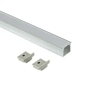 2320A Led Licht Aluminium Kanaal 6063 Hoek Led Kanaal Aluminium Extrusie Voor Led Strip Verlichting