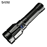 Lampe torche tactique super lumineuse, zoomable, en alliage d'aluminium, étanche, portable, pour le camping, les activités de plein air, les situations d'urgence et le travail