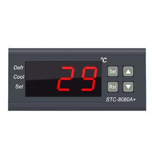 בקר טמפרטורה דיגיטלי מפלסטיק STC-8080A עם חיישן NTC להפשרה וקירור במקפיא עם טיימר - Product Image 3