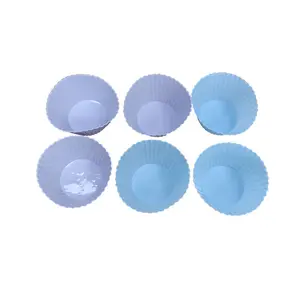 Phổ biến nhà bếp Silicone cupcake nướng khuôn cấp thực phẩm Silicone Muffin ly để nướng