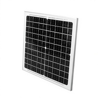 Panneau solaire 10V20W22W, module photovoltaïque, ventilateur solaire, plaque de charge monocristalline, cadre en aluminium, protection IP67