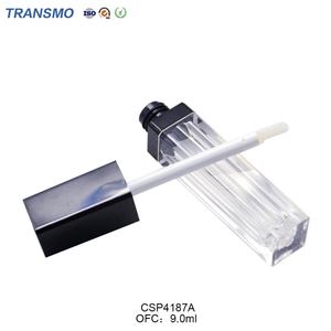 Tubes de brillant à lèvres en plastique de 7 ml avec bouchon à vis, emballage vide pour rouge à lèvres, tube de brillant à lèvres noir - Product Image 5