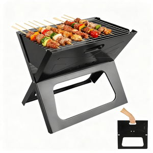 <span class=keywords><strong>Barbecue</strong></span> Elettrico Portatile Pieghevole in Acciaio Inox Fire Sense per Campeggio, Viaggi, Picnic, Giardino e Spiaggia - Product Image 1