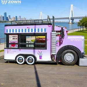 Fully Equipped Electric Food Truck CE Approved Mobile <b>Trailer</b> For Street Snack Coffee Ice Cream Outdoor Business Use - Product Image 1