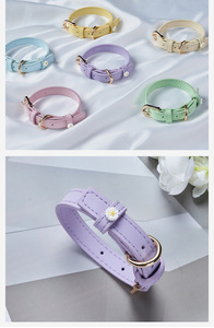 Collar de Cuero PU Ajustable para Gato, Varios Colores, al por Mayor - Product Image 6