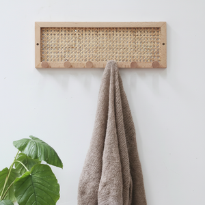 Premium Rattan <b>Towel</b> Rack With Elegant Design Perfect For Bathroom <b>Storage</b> And Modern Home Interior Decoration Ideas - Product Image 1