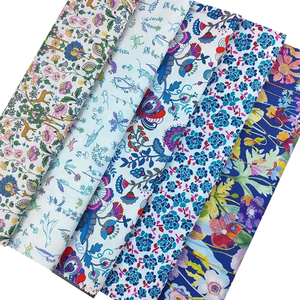 Venta caliente <span class=keywords><strong>de</strong></span> alta calidad Tana impresión Digital personalizada London Liberty 100 telas <span class=keywords><strong>de</strong></span> algodón piezas césped 100% tela Floral <span class=keywords><strong>de</strong></span> algodón - Product Image 1