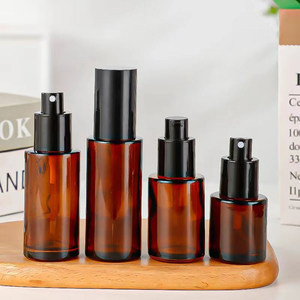 Venta al por Mayor de Botellas de Plástico Vacías de Lujo para Cosméticos con Pulverizador para Champú, Loción, Suero, 30/60/100/120 ml - Product Image 1