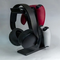 Support intégré pour manette de jeu et casque, minimaliste et moderne, en plastique imprimé en 3D, universel PS4/PS5/XBOX – Nouveauté transfrontalière QY, best-seller
