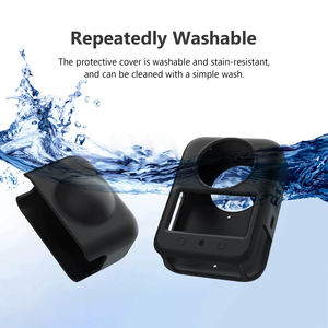 Funda Protectora de Silicona para <span class=keywords><strong>DJI</strong></span> <span class=keywords><strong>Osmo</strong></span> 360, Funda Protectora Completa Antideslizante con Absorción de Impacto Flexible, Apta para <span class=keywords><strong>DJI</strong></span> <span class=keywords><strong>Osmo</strong></span> <span class=keywords><strong>Action</strong></span> 360 - Product Image 3