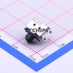 SSAC120100 Slide Switch Through hole Component (THT) Switch Double Pole Double Throw Rectangle Pin Header PC Pin 9.9mm - Product Image 1