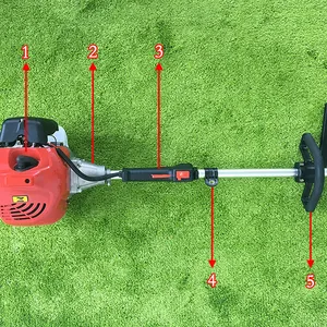 Portable popular manual Outdoor Road Street Turf Sweeper garden tool Hand push gasoline lawn sweeper