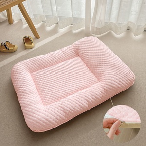 ZHONGYA Huisdieraccessoires Verwijderbare Koelende Stoffen Hondendeken voor de Zomer Aangepaste Logo Zachte Hondendekbed Zachte Huisdiermat Groothandel - Product Image 4