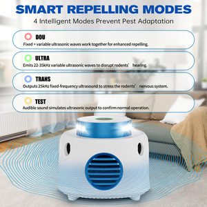 Potente Dispositivo Ultrasónico 2026 para Roedores, Control de Plagas Ultrasónico, para Uso en Hogar, Garaje, Cocina, con Sensor de Distancia para Mayor Seguridad - Product Image 2