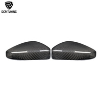 Cubierta de Espejo Retrovisor de Fibra de Carbono Real para Volkswagen VW POLO 2014-2018, Carcasa de Reemplazo para Espejo Lateral de Coche