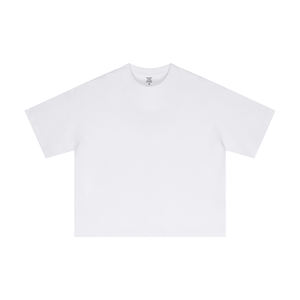 T-Shirt da <span class=keywords><strong>Uomo</strong></span> in Cotone 230G Stile Basic Oversize con Stampa Personalizzata, Modello Corto Estate 2026 - Product Image 5