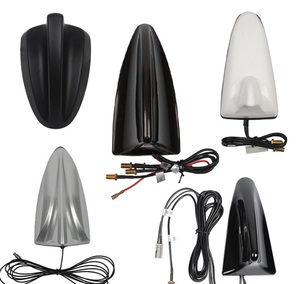 เสาอากาศรถยนต์ Kontec Universal <span class=keywords><strong>VW</strong></span> ABS+โลหะ สำหรับ FM AM DAB+GPS รูปทรงครีบฉลาม ตกแต่งหลังคา ปรับแต่งได้ 10.5-16V 75 โอห์ม - Product Image 6