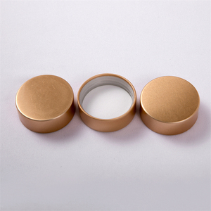 Oem Tùy Chỉnh <span class=keywords><strong>Gpi</strong></span> 33400 400/28 400/33 Matte Vàng Nhôm Nắp Nhựa Cho Whisky Gin Tequila Rượu Nước Khoáng Chai Thủy Tinh - Product Image 3