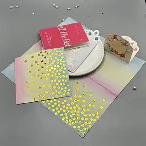 Private Customized High-end Quality Party Supplies Personalized Hot Stamping Napkins