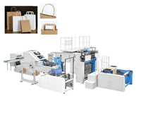 Machine De Fabrication De sacs en papier Kraft biodégradable, entièrement automatique, à fond plat, pour boulangerie