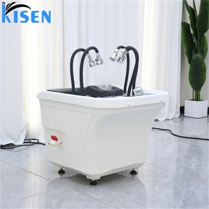 อ่างสระผม Kisen No Plumbing Shampoo Basin 60L พร้อมถังเก็บน้ำ หัวสปา ฝักบัวหลายหัว อ่างล้างผมสำหรับร้านเสริมสวย ลดราคา - Product Image 6
