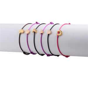Charms personalizzati Regolabile Fare Kit <span class=keywords><strong>Amicizia</strong></span> Desideri Bracciali Stringa di Corda Fortunato Braccialetto di Fascino - Product Image 2