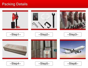 최대 400mm 아스팔트 및 콘크리트 용 전기 산업용 코어 드릴링 머신 - Product Image 3