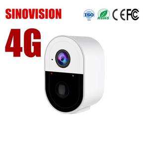 Cámara de Seguridad WiFi 4G con Batería, 3MP HD, Foco Integrado, Alarma PIR, Control por Voz con <span class=keywords><strong>Google</strong></span> Home y Alexa, Precio Bajo - Product Image 1