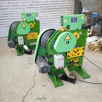Machine de poinçonnage et de cisaillement multifonction QA32-10B pour profilés en acier et cornières en acier