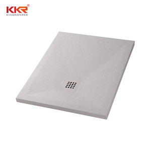 Cuarto de baño sólido superficie piedra <span class=keywords><strong>resina</strong></span> plato de <span class=keywords><strong>ducha</strong></span> de piedra Base - Product Image 5
