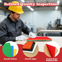 Plaque acrylique opaque blanc laiteux épaisse de 3 mm, panneau en plastique transparent, plaque de verre coulé 12 x 16 pouces, 1/25'', 1/14'', 1/12'', 1/8'', 3 mm d'épaisseur