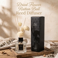 Diffuseur de parfum en verre exquis, emballé pour cadeau, pour la maison, l'art, la purification de l'air, prêt à être expédié pour les espaces intérieurs et la présentation en magasin