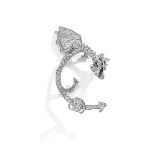 1 ud. De pendientes clásicos de dragón, de plata, estilo Retro, gótico, Punk - Product Image 4