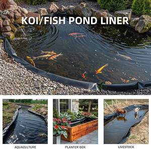 عرض خاص من كلوريد البولي فينيل ، وبركة uval لبطانة بركة الأسماك الزراعية بنمط مغلف - Product Image 3