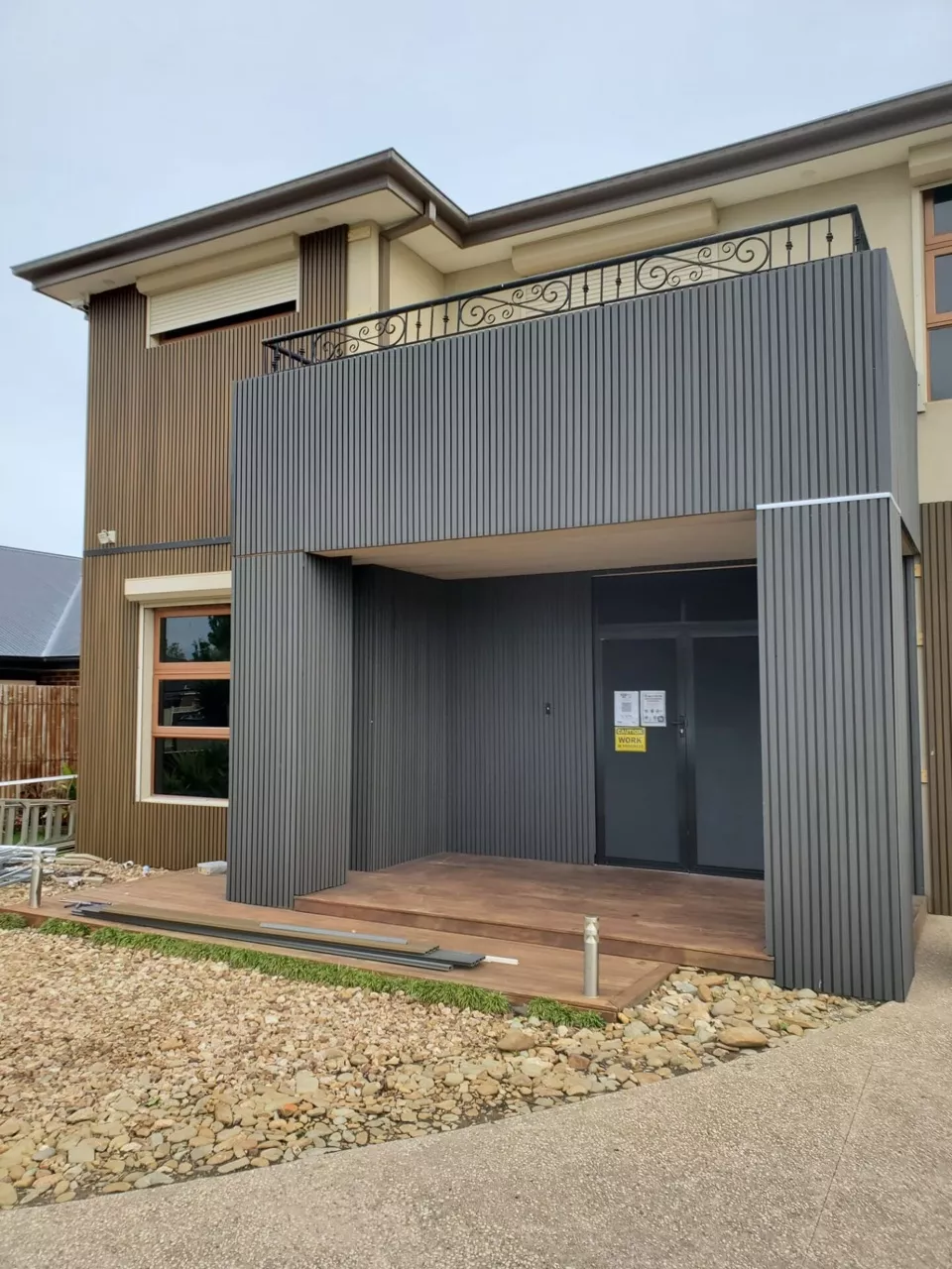 Outdoor Wall Decoration Exterior WPC Wall Panel 219mmx26mm Wall Cladding