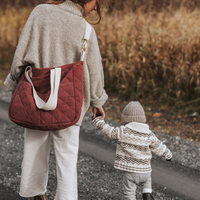 Sac à couches léger fourre-tout pour bébé sac de maternité multifonction poussette matelassée sac de rangement voyage mignon épaule couche fourre-tout
