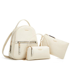 Conjunto de 3 Piezas de Mochilas de Piel Sintética PU de Gran Capacidad, Modernas y a la Moda, para Madre e Hija - Product Image 5