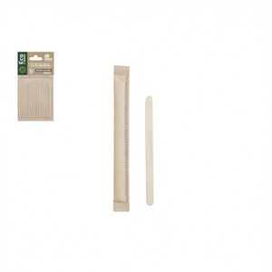 Paleta Biodegradable y Sostenible con Cubierta de Kraft, Varillas Difusoras de Fibra de 0.9x0.5cm, 50 Unidades - Material de Fibra Natural - Product Image 2
