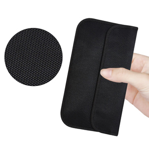 22.5cm * 12.5cm Faraday Túi <span class=keywords><strong>RFID</strong></span> Chống theo dõi chống hack điện thoại di động bảo vệ sự riêng tư chặn tín hiệu - Product Image 5