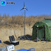 Mât de trépied portable en alliage d'aluminium pour énergie éolienne, revêtement anodisé dur, hauteur personnalisable, verrouillage par traction directe