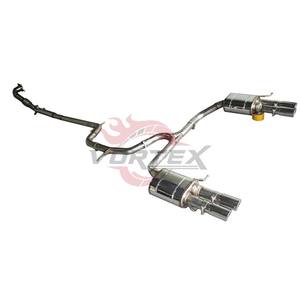 Échappement arrière Valvetronic en acier inoxydable poli VORTEX 304 pour VW Magotan 2017-2025, commande à distance, fixation directe, 1,5 mm - Product Image 3