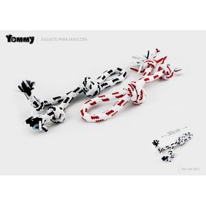Giocattolo per cani Yommy Rope da 30 cm per masticare e giocare - Product Image 1