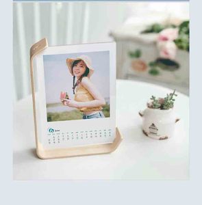 Cadre <span class=keywords><strong>Photo</strong></span> personnalisé de haute qualité, Base d'affichage de calendrier en bois, cadres <span class=keywords><strong>Photo</strong></span>, vente en gros - Product Image 4
