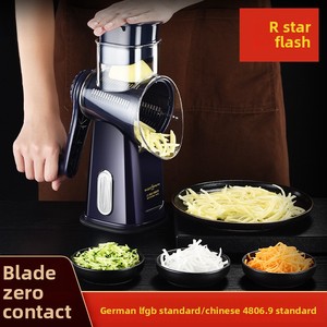 Rodillo de Cocina Manual Multifuncional, Cortador de Verduras, Triturador, Rebanador, Rallador, para el Hogar - Product Image 2