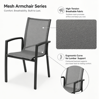 Chaise de salle à manger moderne, portable et durable en filet tressé pour l'école et l'hôtellerie